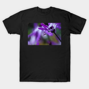 Purple rain drops T-Shirt